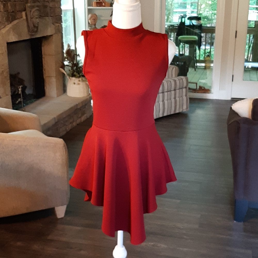 Say Anything Red Mini Dress